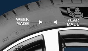 determine age of tires